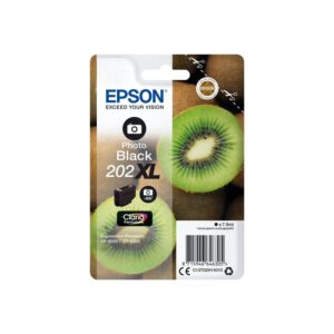 Epson Kiwi Singlepack Photo Black 202XL Claria Premium Ink
