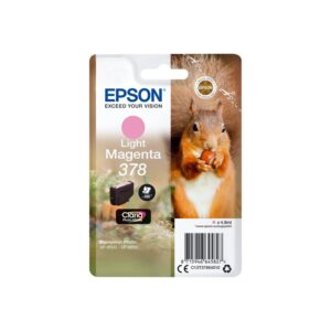 Epson Squirrel Singlepack Light Magenta 378 Claria Photo HD Ink