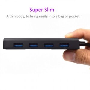 Alternative view of Ewent EW1136 hub de interfaz USB 3.2 Gen 1 (3.1 Gen 1) Type-A 480 Mbit/s Negro