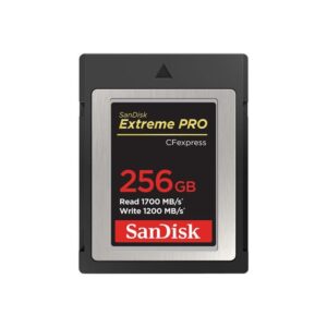 ExtremePro CFexpress 256GB 1700/1200MB/s