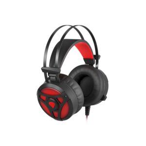 GENESIS NEON 360 Auriculares Alámbrico Diadema Juego Negro, Rojo