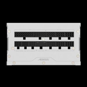 GIGABYTE AORUS ELITE P1000W ICE Fuente de Alimentación - PCIe 5.0, 80 PLUS Platinum, Diseño completamente modular, Ventilador de 120 mm, Compatible con ATX 3.0, Enchufe UE GIGABYTE AORUS ELITE P1000W ICE Fuente de Alimentación - PCIe 5.0, 80 PLUS Platinum, Diseño completamente modular, Ventilador de 120 mm, Compatible con ATX 3.0, Enchufe UE