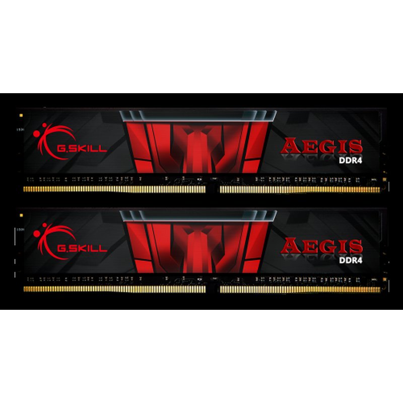 G.Skill Aegis F4-3200C16D-16GIS módulo de memoria 16 GB 2 x 8 GB DDR4 288-pin DIMM G.Skill Aegis F4-3200C16D-16GIS módulo de memoria 16 GB 2 x 8 GB DDR4 288-pin DIMM