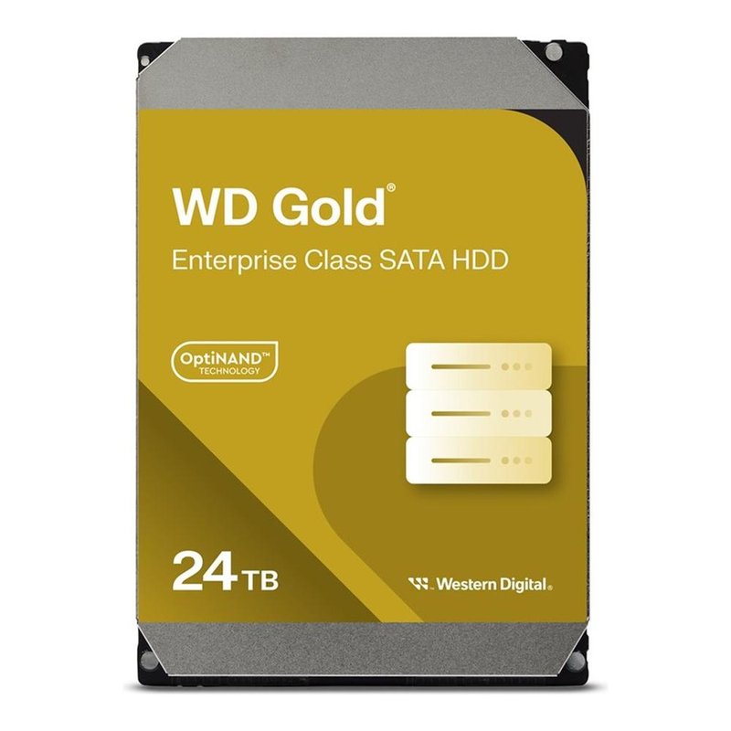 HDD Gold 24TB SATA 512MB 3.5" HDD Gold 24TB SATA 512MB 3.5"