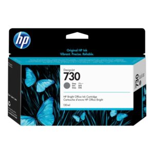 HP Cartucho de tinta DesignJet 730 gris de 130 ml