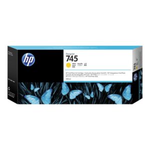 HP Cartucho de tinta DesignJet 745 amarillo de 300 ml