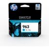 HP Cartucho de tinta Original 963 cian