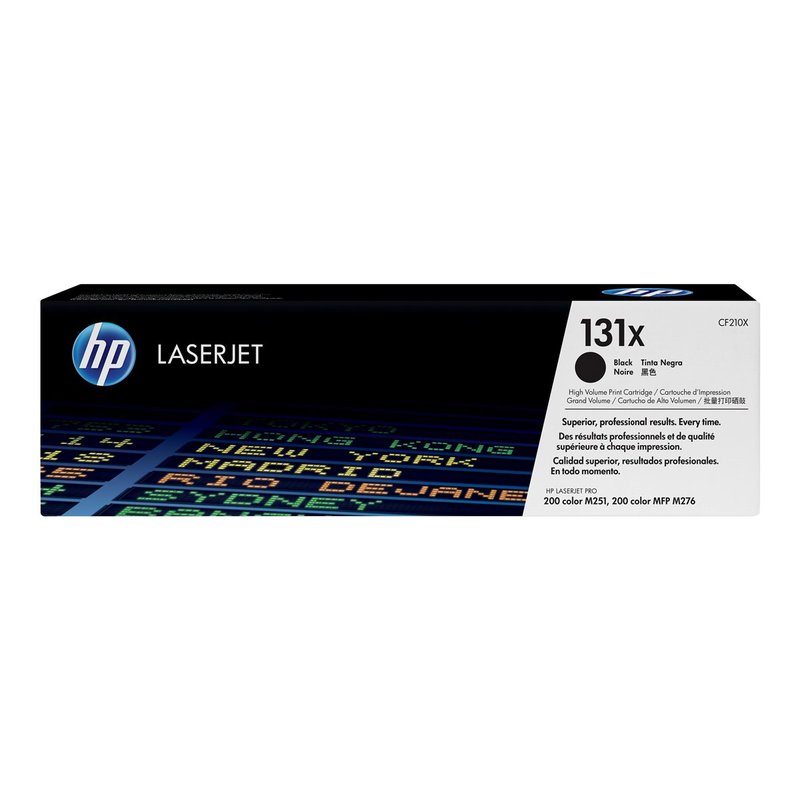 HP Cartucho de tóner original LaserJet 131X de alta capacidad negro HP Cartucho de tóner original LaserJet 131X de alta capacidad negro