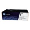 HP Cartucho de tóner original LaserJet 25X de alta capacidad negro