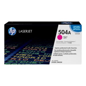 HP Cartucho de tóner original LaserJet 504A magenta