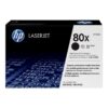 HP Cartucho de tóner original LaserJet 80X de alta capacidad negro