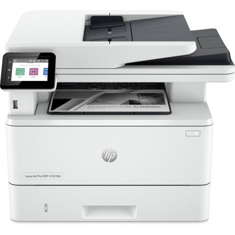 HP LaserJet Pro Impresora multifunción 4102dw, Blanco y negro, Impresora para Pequeñas y medianas empresas, Impresión, copia, escáner, Conexión inalámbrica; Compatible con Instant Ink; Impresión desde el teléfono o tablet; Alimentador automático de documentos HP LaserJet Pro Impresora multifunción 4102dw, Blanco y negro, Impresora para Pequeñas y medianas empresas, Impresión, copia, escáner, Conexión inalámbrica; Compatible con Instant Ink; Impresión desde el teléfono o tablet; Alimentador automático de documentos