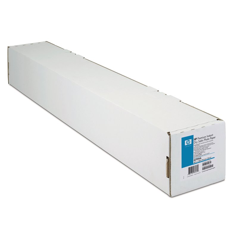 HP Premium Instant-dry Satin Photo Paper-914 mm x 30.5 m (36 in x 100 ft)