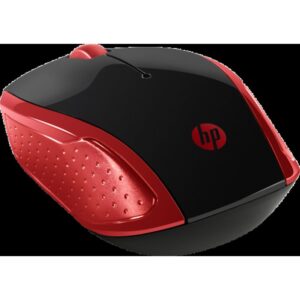 Alternative view of HP Ratón inalámbrico 200 (Rojo imperial)