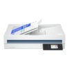 HP Scanjet Pro N4600 fnw1 Escáner de superficie plana y alimentador automático de documentos (ADF) 1200 x 1200 DPI A5 Blanco