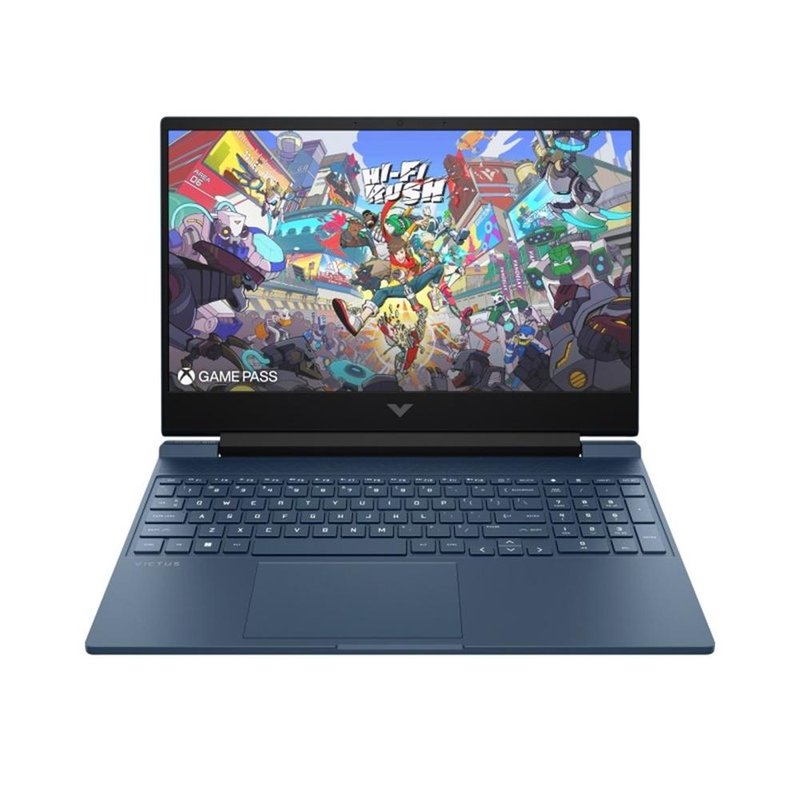 HP Victus Gaming Laptop 15-fa2037ns Intel® Core™ i7 i7-13620H Portátil 39,6 cm (15.6") Full HD 16 GB DDR4-SDRAM 512 GB SSD NVIDIA GeForce RTX 4050 Wi-Fi 6 (802.11ax) FreeDOS Azul