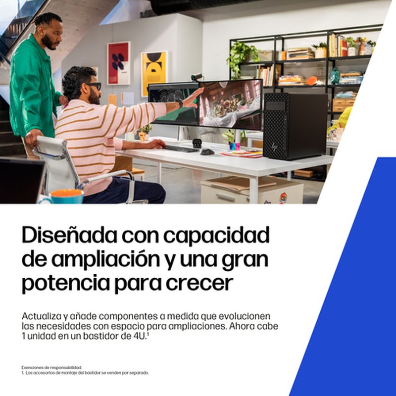 HP Z2 Tower G1i Workstation Desktop PC Wolf Pro Security Edition Intel Core Ultra 9 285K 64 GB DDR5-SDRAM Windows 11 Pro Torre Puesto de trabajo AI Workstation, AI PC - Imagen 4