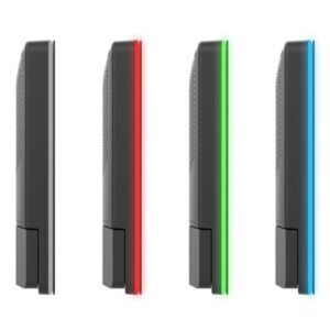 IIYAMA 10,1" RGB LED-LIGHTBAR PANEL-PC ANDROID 13+GMS, SOC QUAD-CORE RK3568 4GB, 32GB, PCAP 10-POINTS TOUCH, 1280X800, 390CD/M, IPS, SPEAKERS, MIC, CAMERA 5MP, NFC, RFID, LAN-POE, WIFI6, BT5.2, SD SLOT, 450CD/M2, CABLE COVER, IISIGNAGE (TW1025LASC-B3