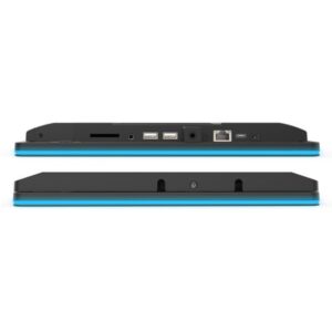 IIYAMA 10,1" RGB LED-LIGHTBAR PANEL-PC ANDROID 13+GMS, SOC QUAD-CORE RK3568 4GB, 32GB, PCAP 10-POINTS TOUCH, 1280X800, 390CD/M, IPS, SPEAKERS, MIC, CAMERA 5MP, NFC, RFID, LAN-POE, WIFI6, BT5.2, SD SLOT, 450CD/M2, CABLE COVER, IISIGNAGE (TW1025LASC-B3