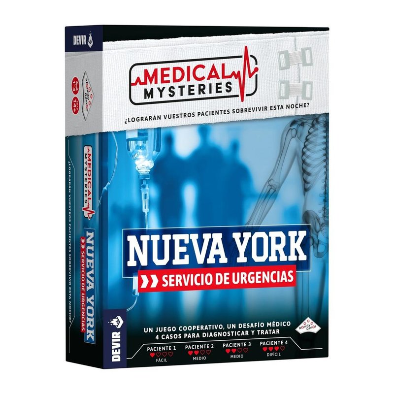Juego Mesa Medical Mysteries New York Juego Mesa Medical Mysteries New York