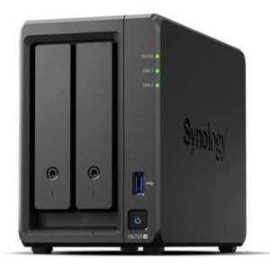 K/DS725+2 bay NAS+2pcs Synology 4TB H