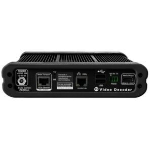 KRAMER AV OVER IP Z4K-XSE DECODER, 10GB/COPPER. POE. SUPPORTS HDMI, DUAL USB-B PORTS. RS232. COMPATIBLE WITH ANY Z4K ENCODER.- ZYPER4K-XSE_COPPER_DECODER (Z4KC2XS-D)