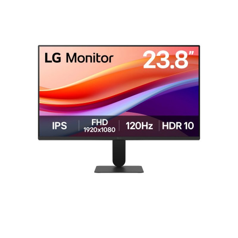 LG 24U411A-B pantalla para PC 60,5 cm (23.8") 1920 x 1080 Pixeles Full HD LED Negro