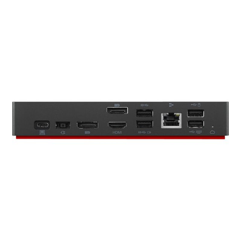 Lenovo ThinkPad Universal USB-C Smart Dock Alámbrico Thunderbolt 4 Negro - Imagen 2
