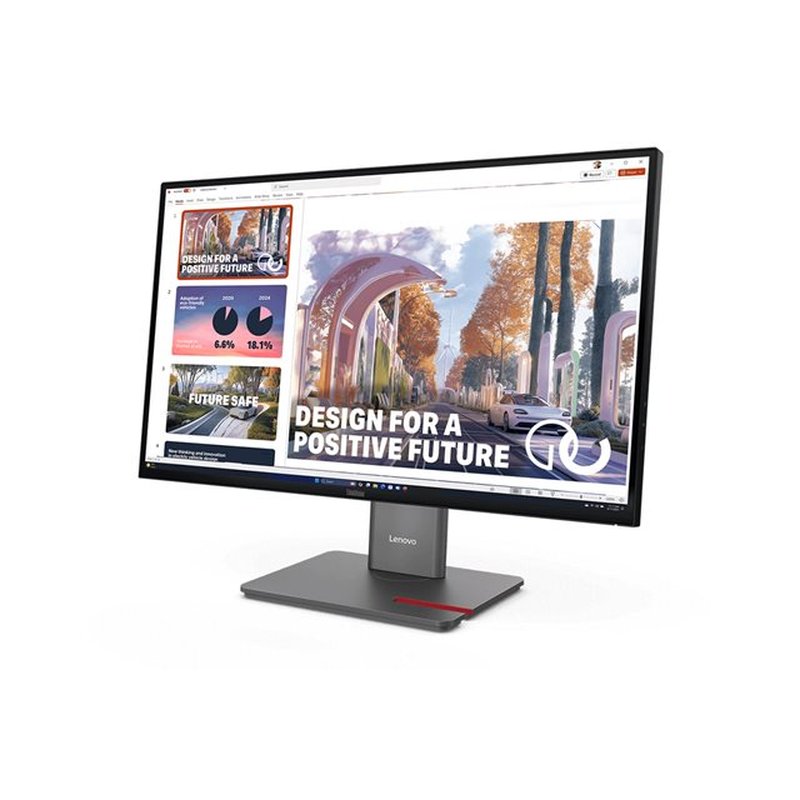 Lenovo ThinkVision S27-4e LED display 68,6 cm (27") 1920 x 1080 Pixeles Full HD LCD Negro - Imagen 2