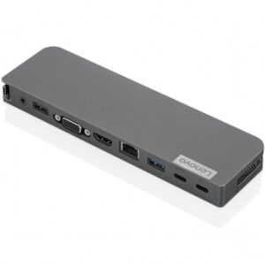 Lenovo USB-C Mini Dock Alámbrico USB 3.2 Gen 1 (3.1 Gen 1) Type-C Gris