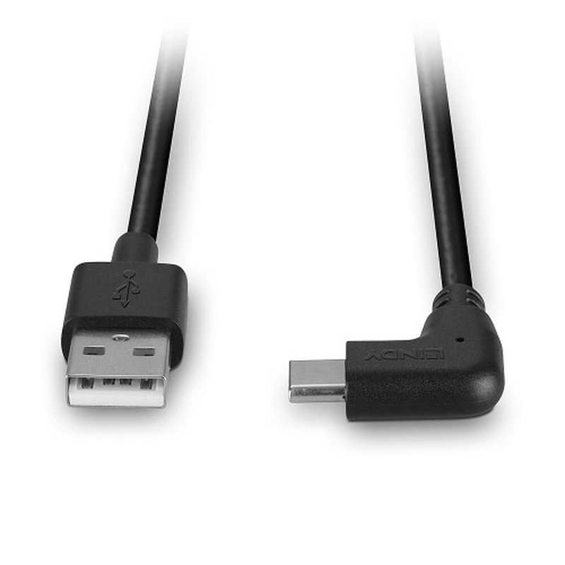 Lindy 32001 cable USB USB 2.0 1 m USB A USB C Negro Lindy 32001 cable USB USB 2.0 1 m USB A USB C Negro - Imagen 4