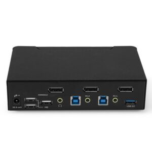 Lindy 39312 interruptor KVM Negro Lindy 39312 interruptor KVM Negro