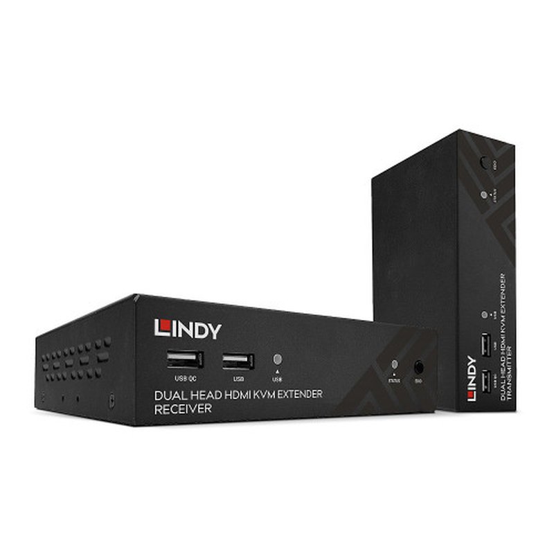Lindy 39374 extensor KVM Transmisor y receptor Lindy 39374 extensor KVM Transmisor y receptor