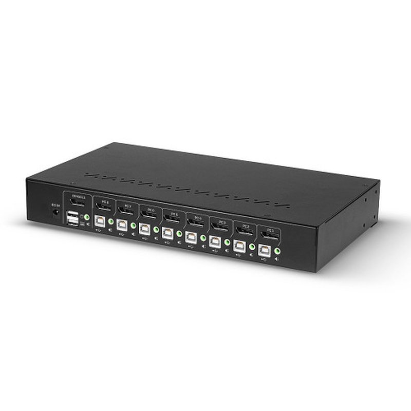 Lindy 39540 interruptor KVM Montaje en rack Negro - Imagen 2