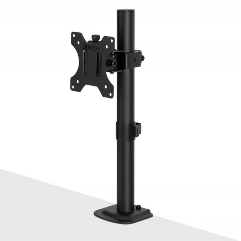 Lindy 40709 soporte para monitor 81,3 cm (32") Escritorio Negro