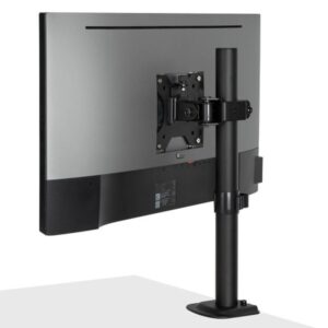 Lindy 40709 soporte para monitor 81,3 cm (32") Escritorio Negro