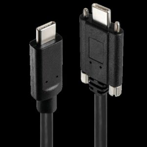 Lindy 43094 hub de interfaz USB 3.2 Gen 2 (3.1 Gen 2) Type-C 10000 Mbit/s Negro