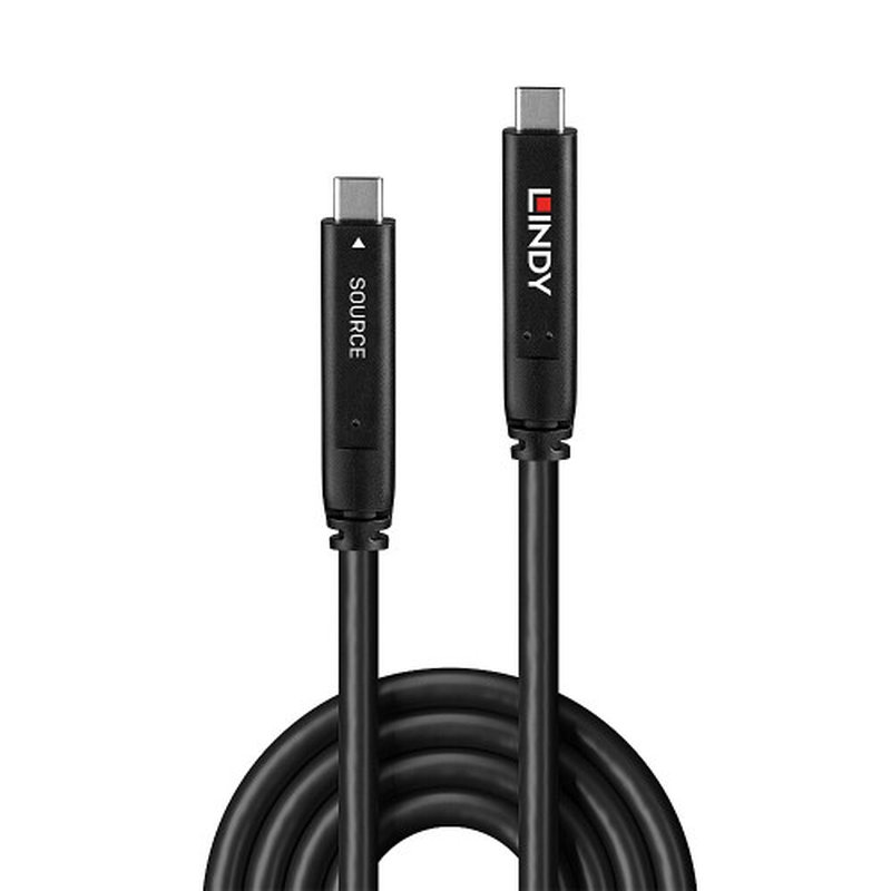 Lindy 43399 cable USB USB 3.2 Gen 1 (3.1 Gen 1) 15 m USB C Negro Lindy 43399 cable USB USB 3.2 Gen 1 (3.1 Gen 1) 15 m USB C Negro - Imagen 2