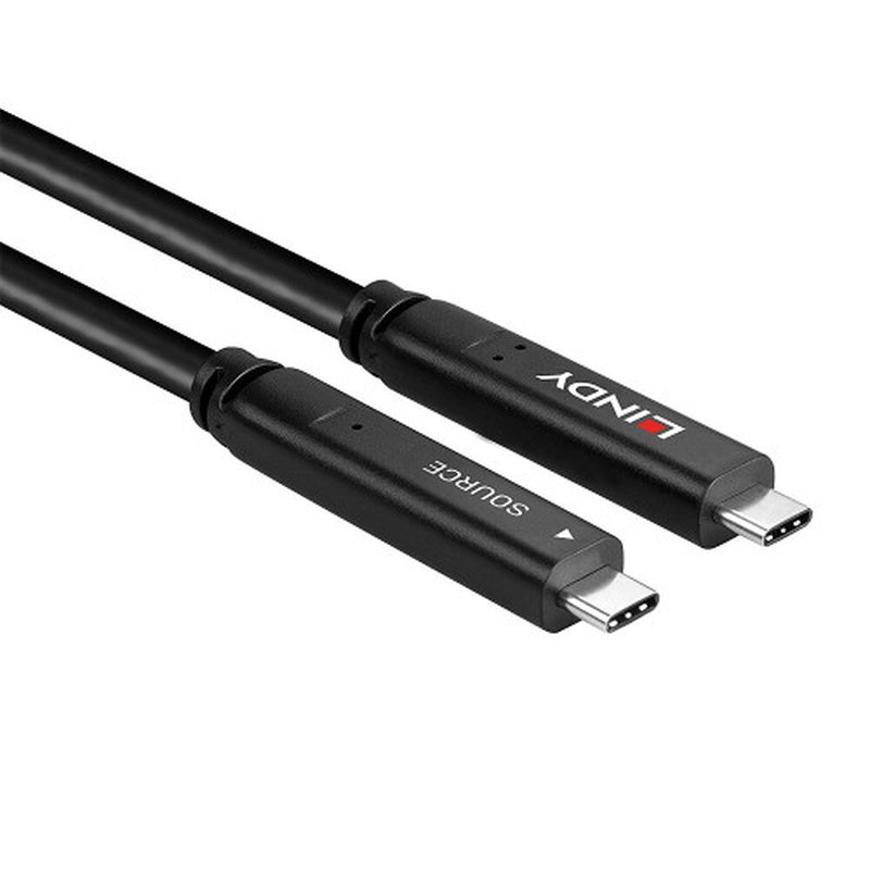 Lindy 43399 cable USB USB 3.2 Gen 1 (3.1 Gen 1) 15 m USB C Negro Lindy 43399 cable USB USB 3.2 Gen 1 (3.1 Gen 1) 15 m USB C Negro - Imagen 3