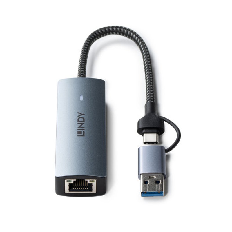 Lindy 43415 hub de interfaz USB 3.2 Gen 2 (3.1 Gen 2) Type-C 5000 Mbit/s Gris - Imagen 2