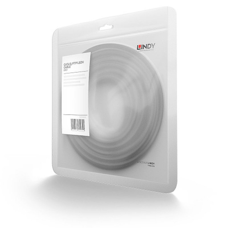 Lindy 45591 cable de red Gris 40 m Cat6 S/FTP (S-STP) - Imagen 2