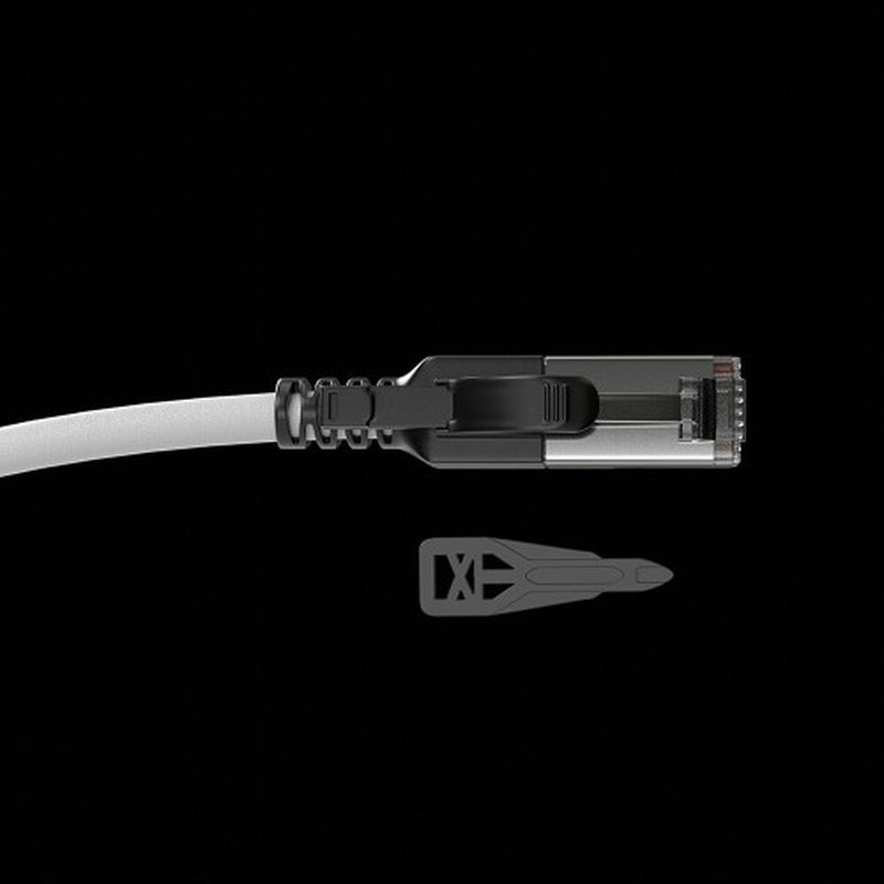 Lindy 47601 cable de red Gris 0,5 m Cat6a S/FTP (S-STP) - Imagen 4