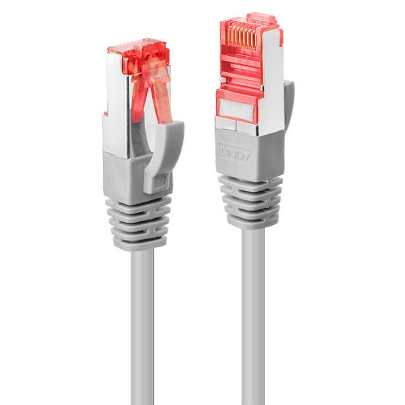 Lindy 47701 cable de red Gris 0,5 m Cat6 S/FTP (S-STP)