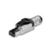 Lindy 62411 conector RJ45 Negro, Plata Lindy 62411 conector RJ45 Negro, Plata