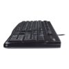 Logitech K120 Corded Keyboard teclado USB QWERTY Español Negro Logitech K120 Corded Keyboard teclado USB QWERTY Español Negro