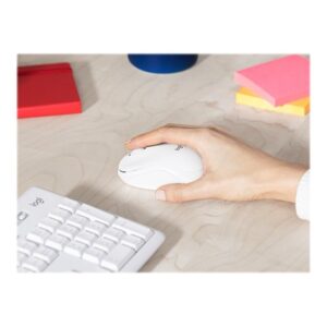 Logitech MK295 Silent Wireless Combo teclado Ratón incluido RF inalámbrico AZERTY Francés Blanco