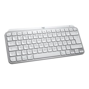 Logitech MX Keys Mini For Mac Minimalist Wireless Illuminated Keyboard teclado Bluetooth QWERTY Español Gris