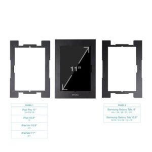 MARCO ANTIRROBO TABLET 11" NEGRO