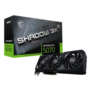 MSI GeForce RTX 5070 12G SHADOW 3X OC NVIDIA 12 GB GDDR7