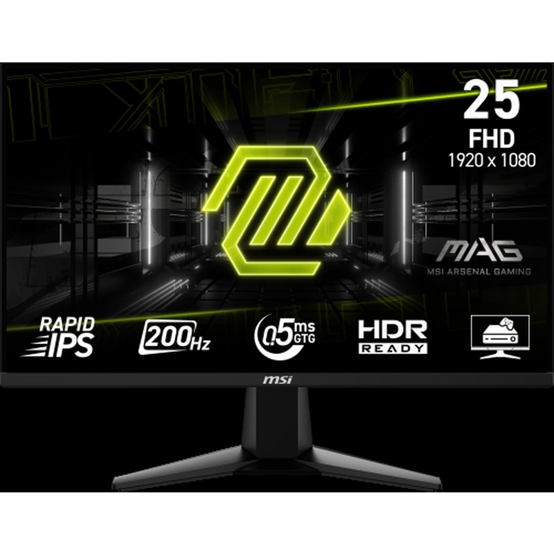 MSI MAG 255F E20 pantalla para PC 62,2 cm (24.5") 1920 x 1080 Pixeles Full HD LCD Negro - Imagen 2